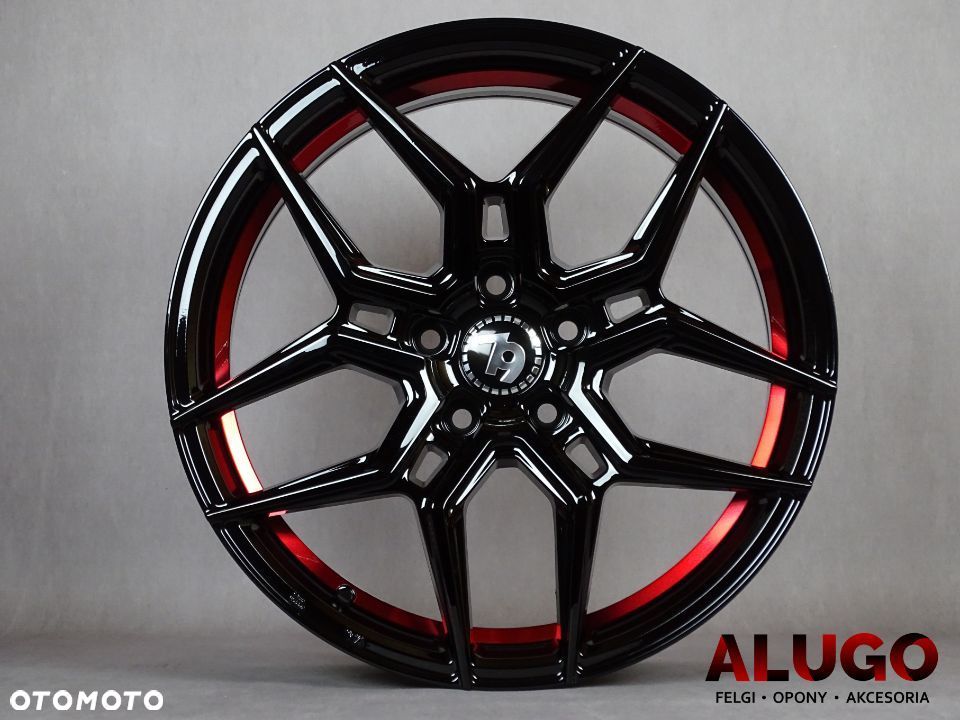 Alufelgi 19 5x112 Felgi Audi VW Mercedes Skoda Seat Nowe Czarne - 1