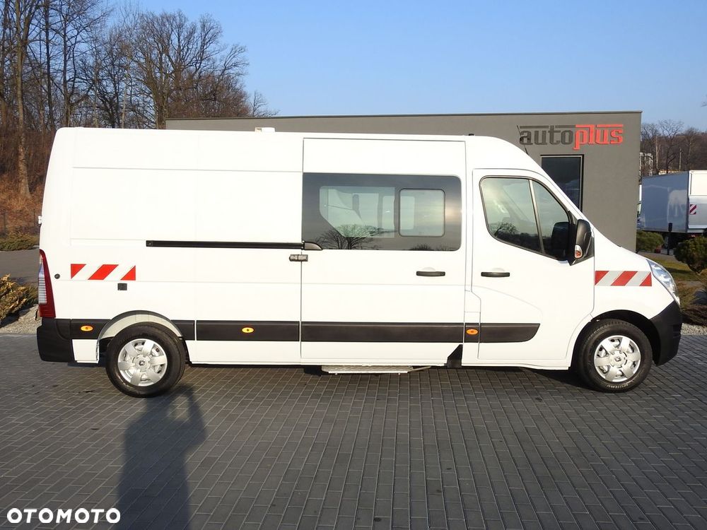 Renault MASTER FURGON BRYGADÓWKA  7 MIEJSC TEMPOMAT KLIMATYZACJA  130KM - 8