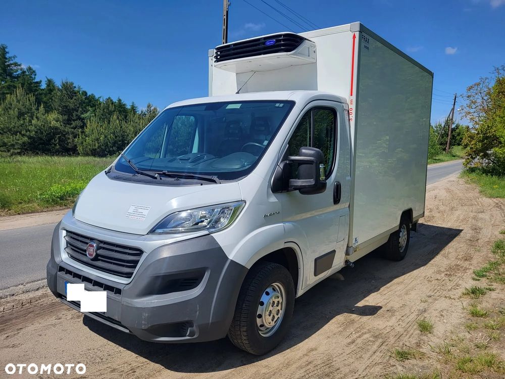 Fiat Ducato 2016r 2.3 JTD 130KM Izoterma Chłodnia Food Truck Sklep HAKI na mięso półki Mroźnia Agregat - 19