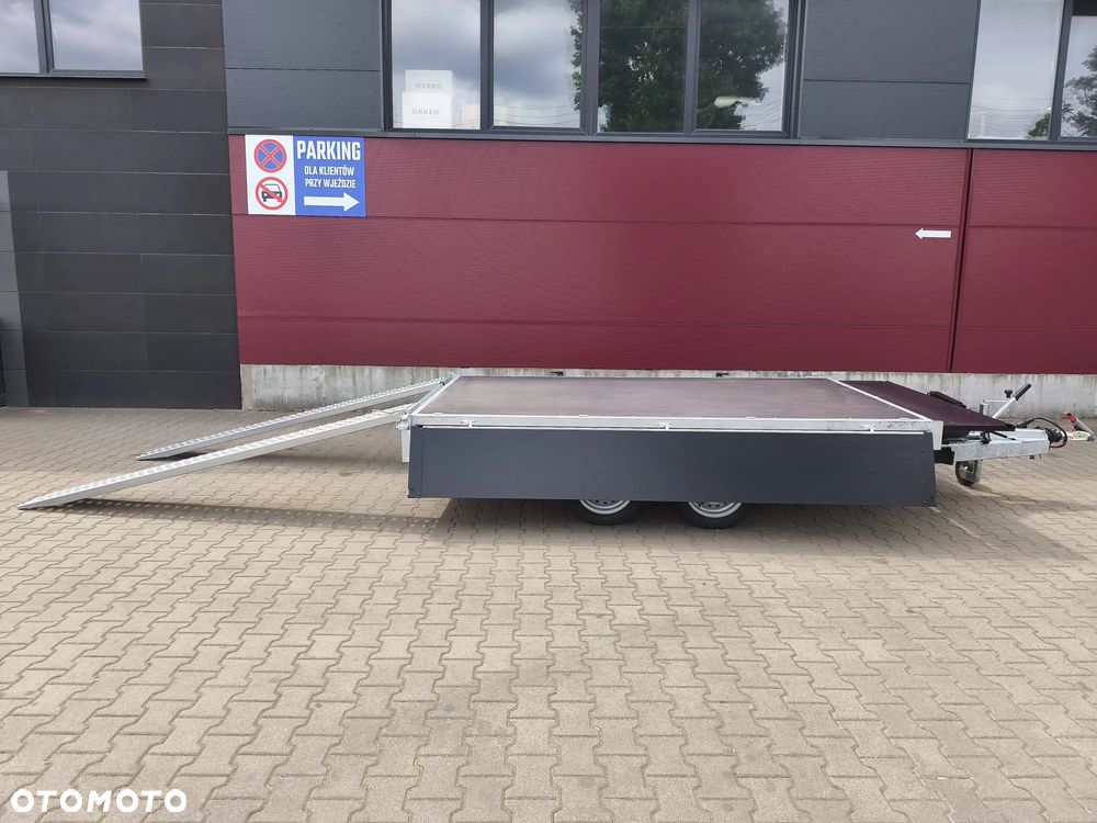 Besttrailers Przyczepa wywrotka TIPPER 4,0 x 2,0m DMC 3500 kg 2 osie pompa manualna PRODUCENT - 5