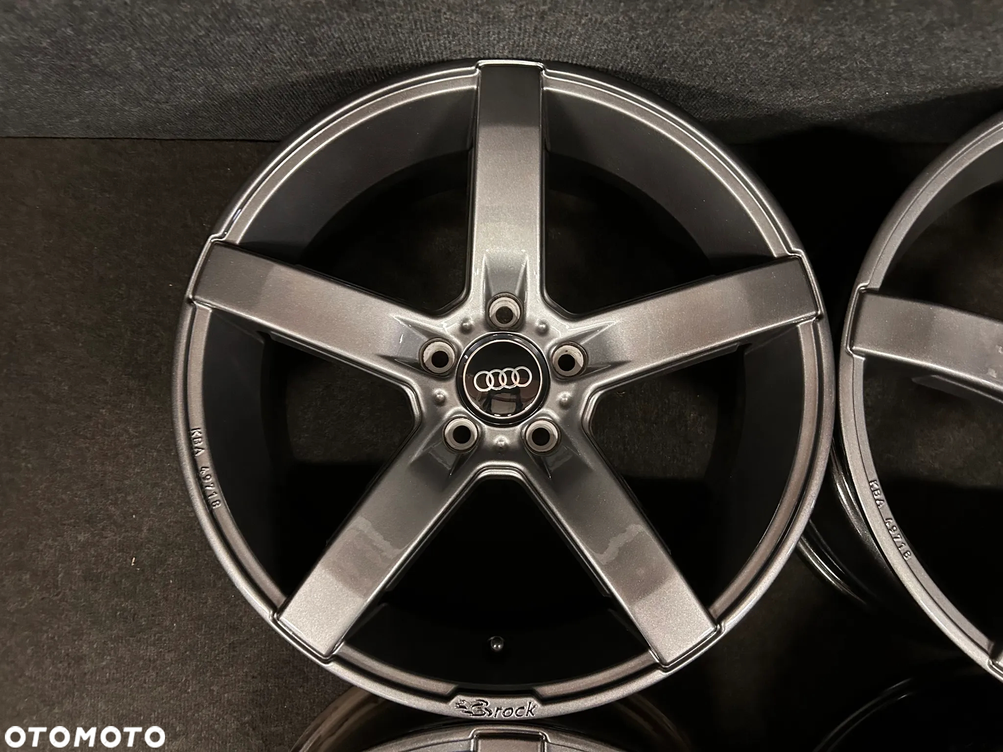 Alufelgi Brock Audi A4 B9, B8, A6 C7, C8, Q5 18 cali 5x112 4szt. Ładne! - 5