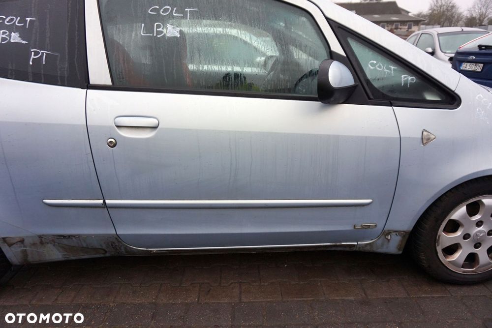 DRZWI PRZEDNIE PRAWE COLT VI Z30 3D HB T42  SREBRNY MITSUBISHI 2004-2008 - 3