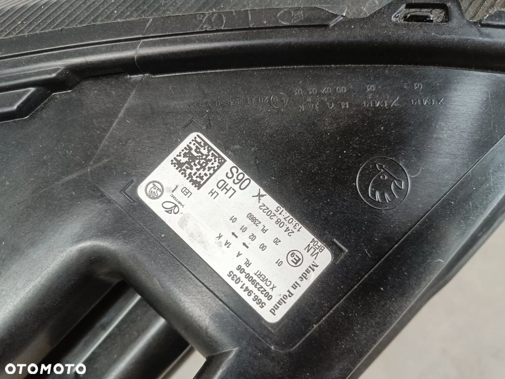 Lampa Lewa Przednia Skoda Kodiaq FL Lift Lewy Przód Reflektor 566941035 - 36