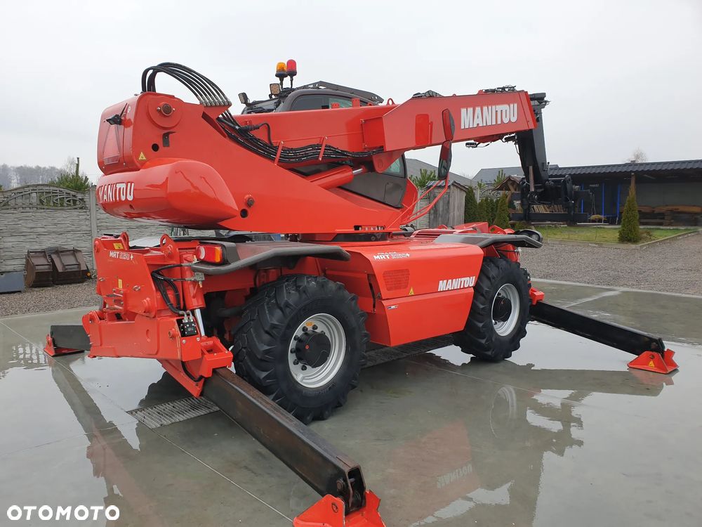 Manitou MRT 2150+Privilege KOSZ/PILOT/WIDŁY SPROWADZONA SUPER STAN - 6