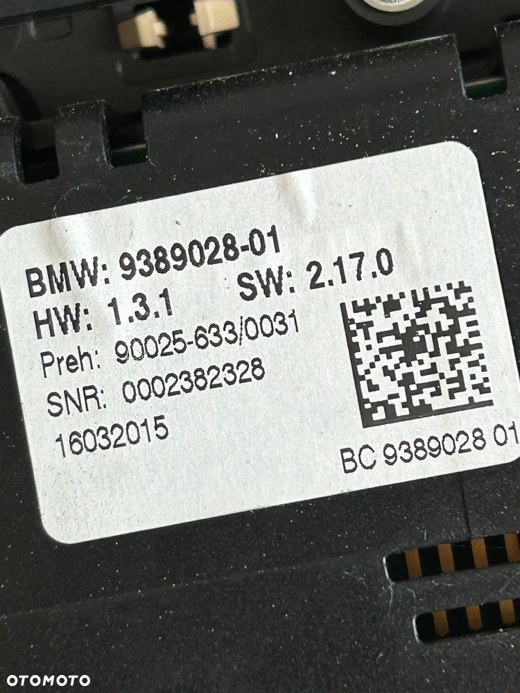 BMW F10 F11 PANEL RADIA KLIMATYZACJI 9389028 - 3