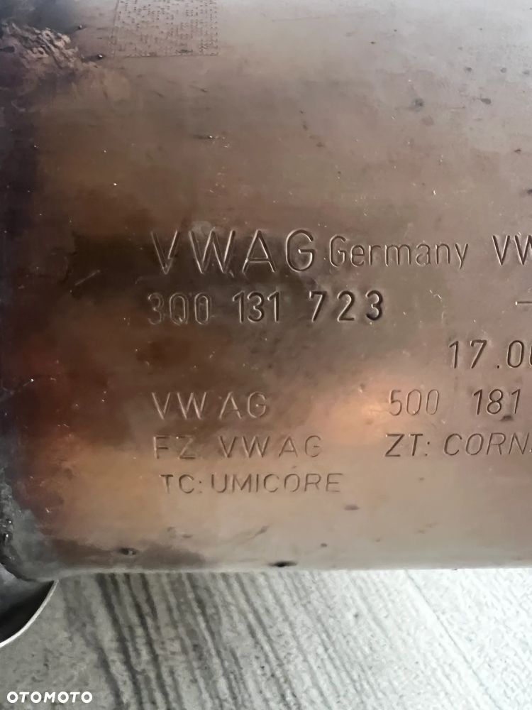 VW AUDI DPF KATALIZATOR 5Q0131783T 5Q0131701AS 3Q0131723 ORYGINAŁ (NIE PRANY) - 5