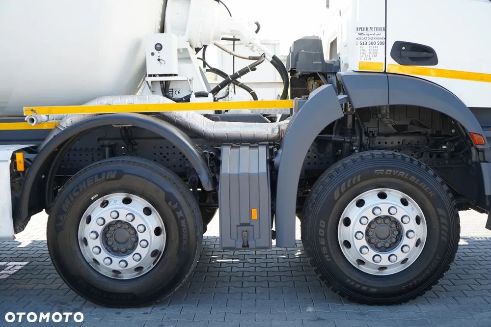 Mercedes-Benz AROCS 3240 / GRUSZKA 9M3 / 8x4 / BETONOMIESZARKA / AUTOMAT / KAMERY / ALUFELGI / - 24