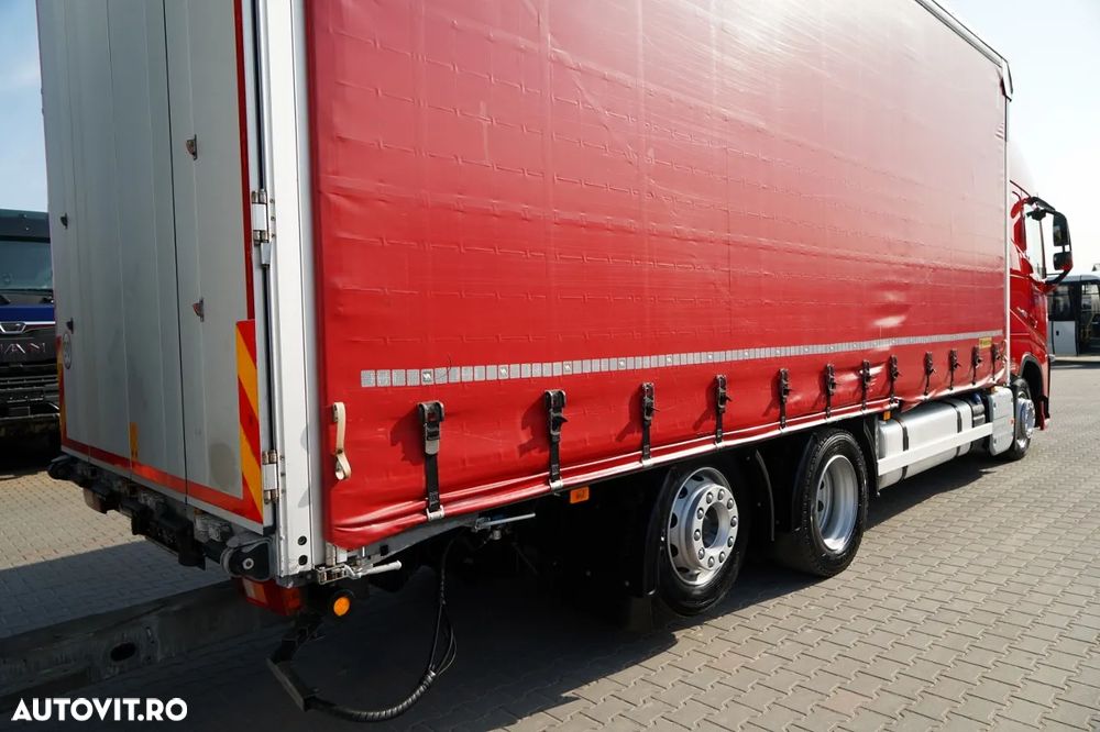 Volvo FH 460 / COMBINAȚIE TANDEM / 120 M3 / TRANSITION / I-SAVE / I-PARK COOL / DIRECȚIE CU RIDICARE AXLE / WIELTON / CORTINĂ ARMATĂ - 12
