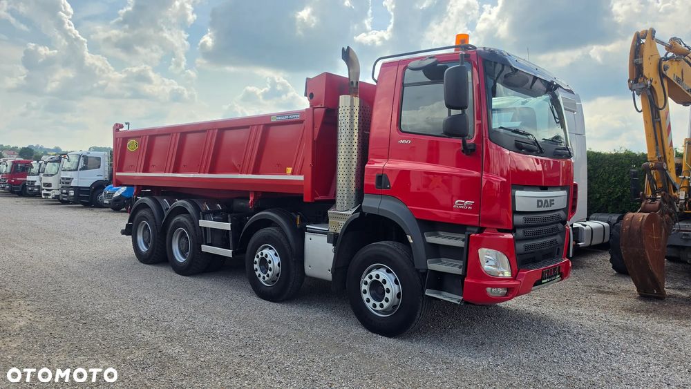 DAF CF 460 Manual 8x4 Kiper Hydroburta Wywrot Meiller Kipper - 6