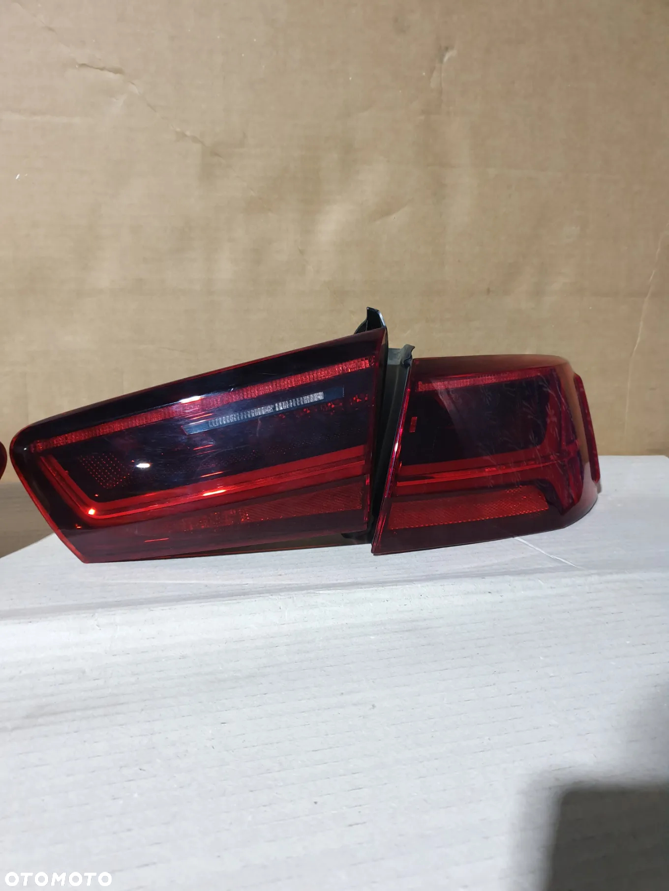 AUDI A6 C7 LIFT FL SEDAN LIMUZYNA LAMPY TYŁ TYLNE LAMPA PRAWA LEWA PRAWY LEWY TYŁ MATRIX LED  W BŁOTNIK W KLAPE 4G5945095E 4G5945096E 4G5945093E 4G5945094E KOMPLET IDEALNE! NOWE! - 3