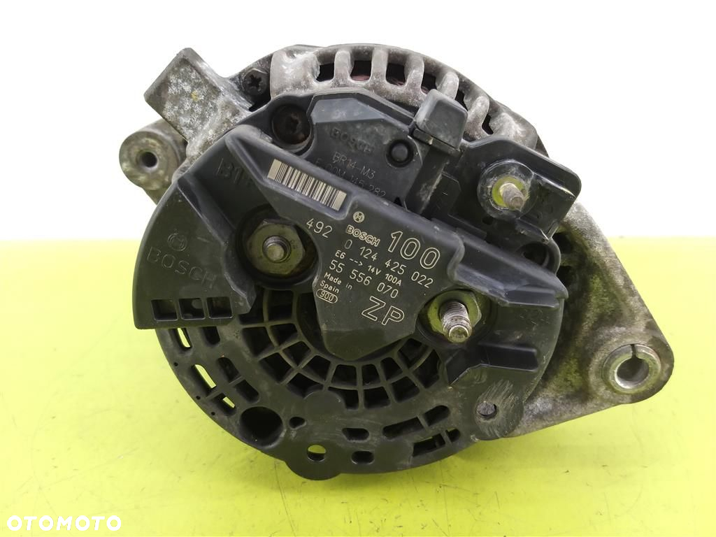 Alternator Opel Vectra C 2002-2008 1,8 B BOSCH 55556070 0124425022 100A - 4