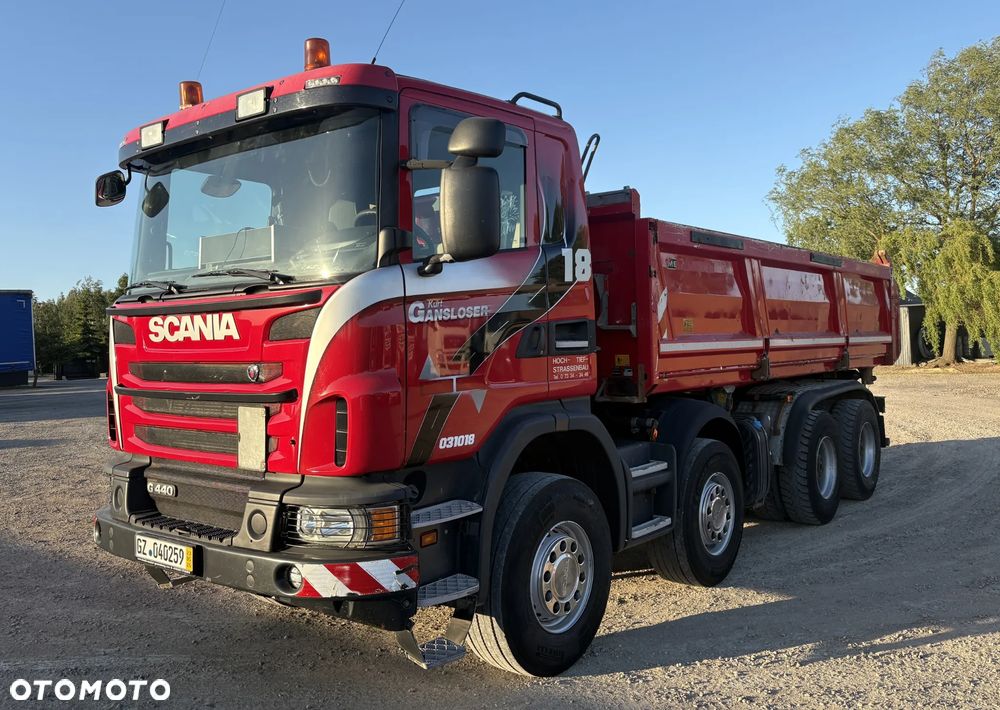 Scania G440 8x4 WYWROTKA KIPPER MEILLER - 1