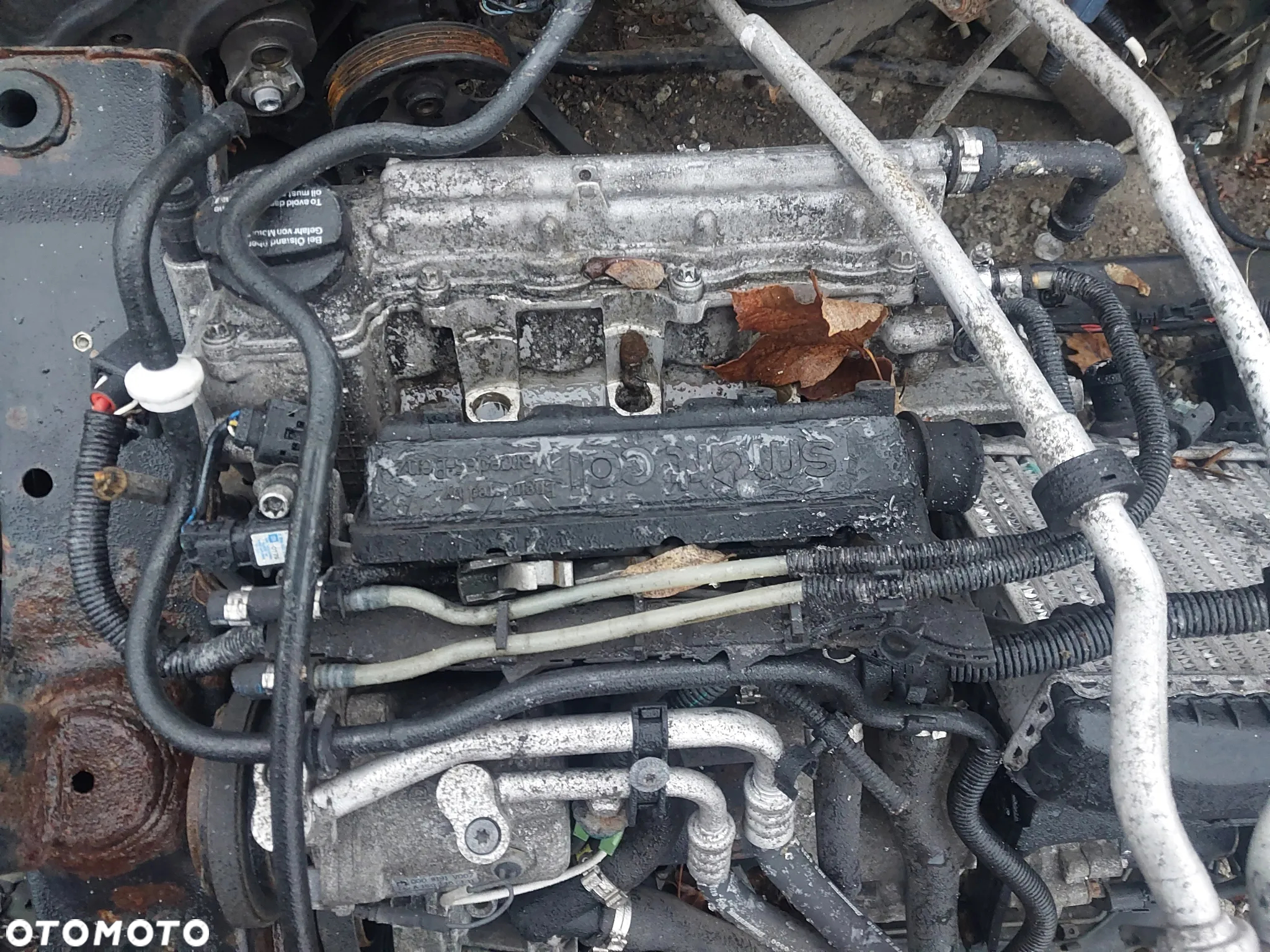 Silnik na części Smart ForTwo For2 0.8 CDI diesel głowica pokrywa blok łapa sanki trawers skrzynia biegów automat półoś zwrotnica - 2