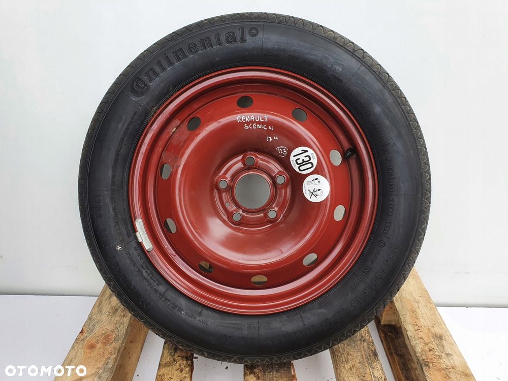 KOŁO ZAPASOWE Zapas Megane II Scenic II 185/65 R16 5x108 ET33 - 1