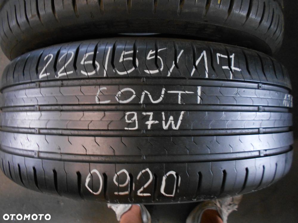 OPONY 225/55R17 CONTINENTAL CONTI ECO CONTACT 5 DOT 0920 /1017 6.9MM - 3