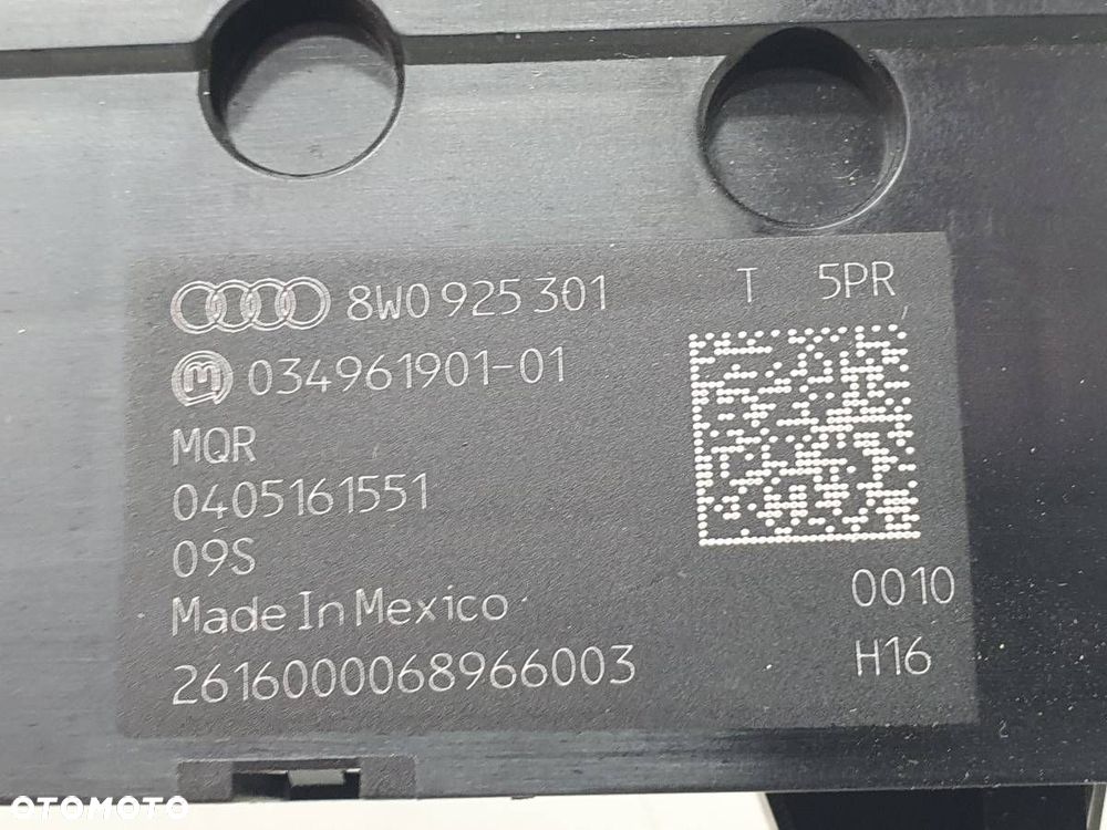 PANEL PRZEŁĄCZNIK ESP START STOP AUDI A4 A5 B9 8W0925301T - 5