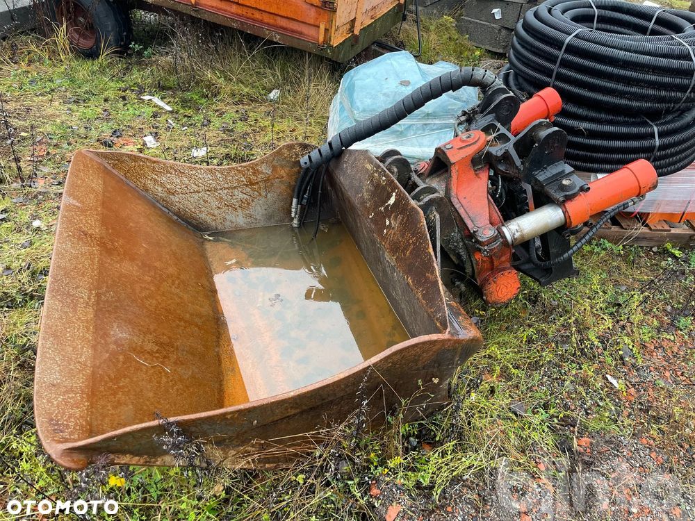 Rotator Tiltrotator INDEXATOR + łyżka skarpowa 1500 mm (Mocowanie B18) - 5