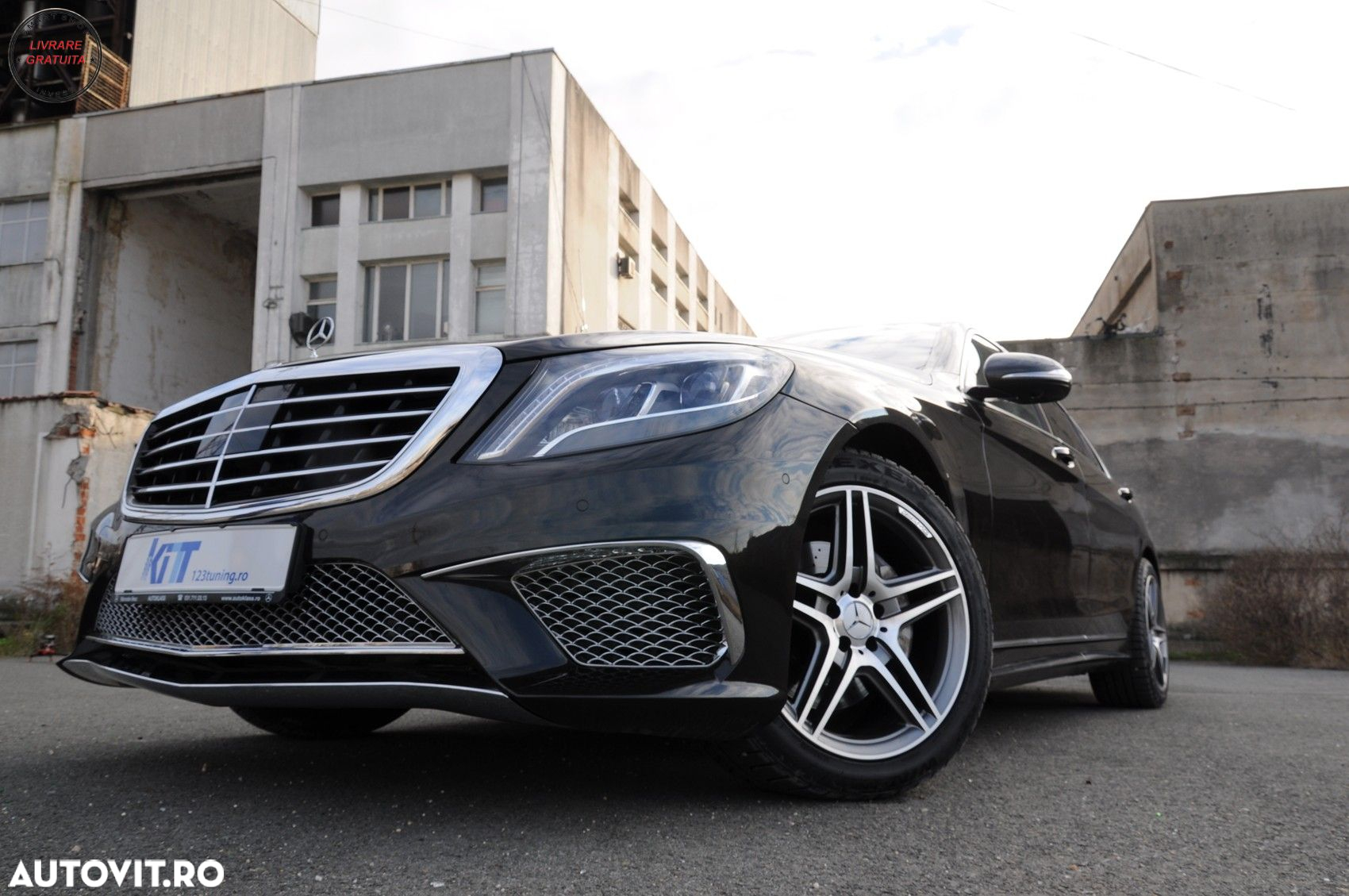 Pachet Exterior Mercedes S-Class W222 (2013-06.2017) S65 Design- livrare gratuita - 15