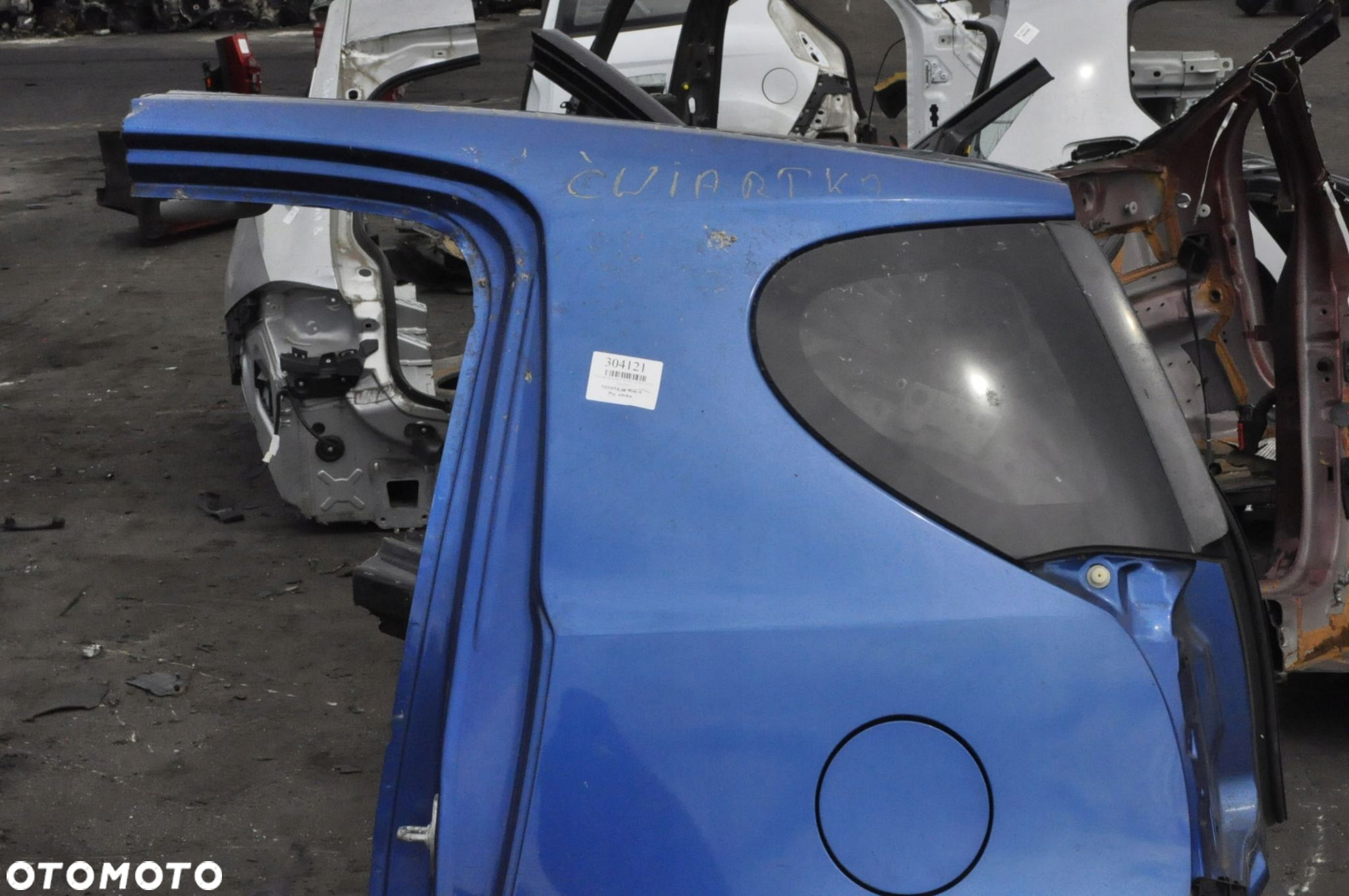 TOYOTA IQ ĆWIARTKA BŁOTNIK LEWY TYŁ TYLNY - 2