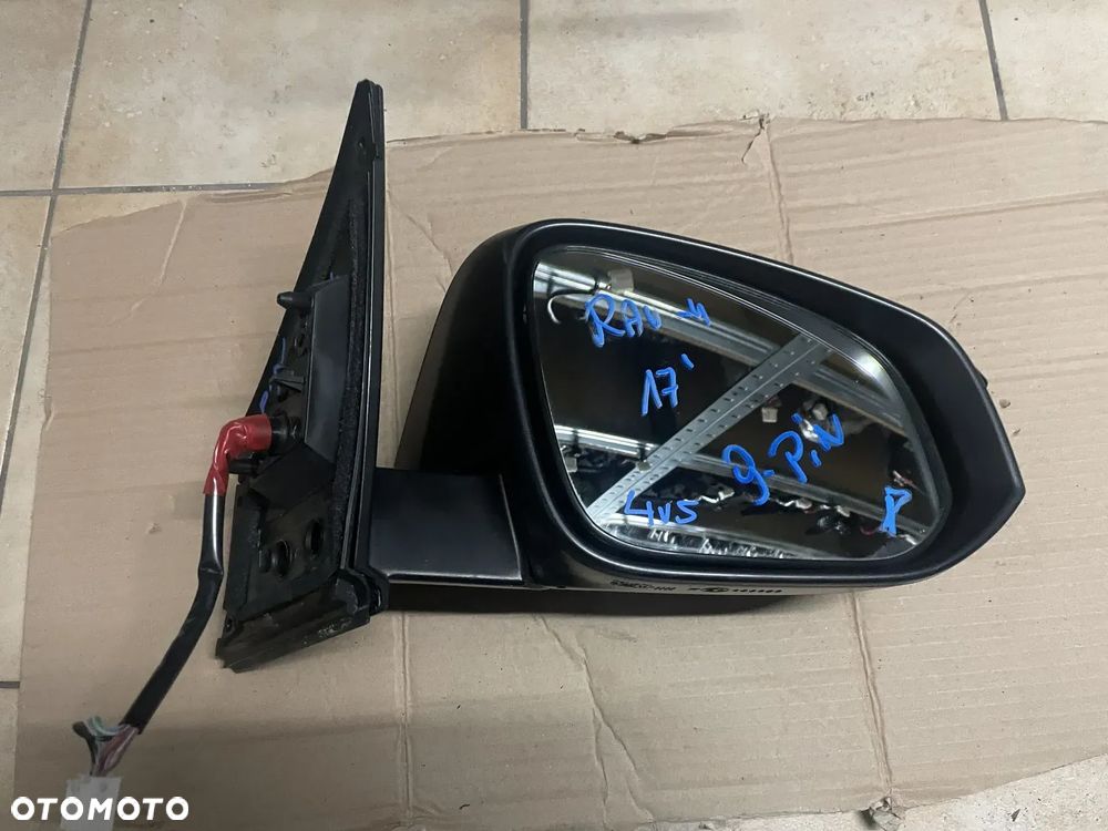 Lusterko prawe Toyota RAV-4 | RAV4 IV 17' 9PIN (grafit) - 1