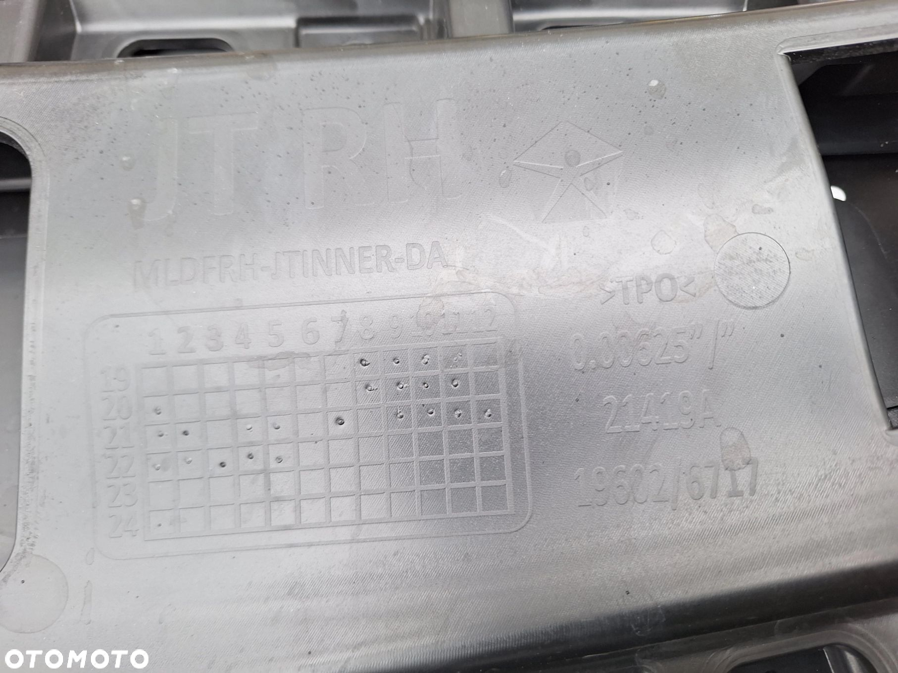 JEEP WRANGLER JL 17- KOMPLETNY ORYG. 21419A BŁOTNIK PRZÓD PRZEDNI PRAWY WYSYŁKA 24H - 15