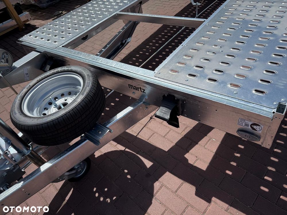 Martz Laweta Martz GT PLUS 850/3 3,5T 850x215m 3 osie dwa auta 2 auta VDI - 6