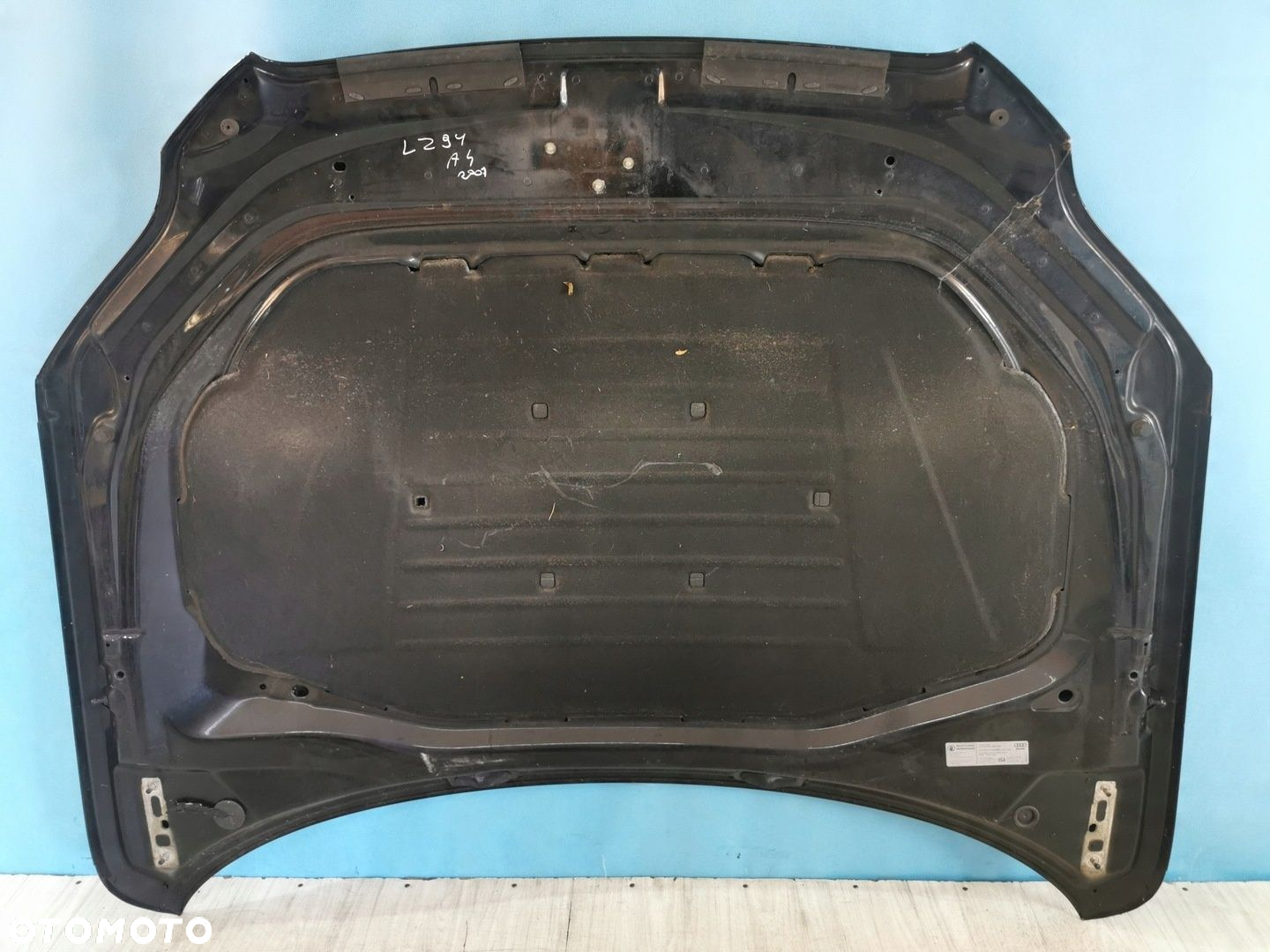 Audi Q7 1 I 4L 05/09 maska pokrywa klapa przód wygłuszenie LZ9Y - 3