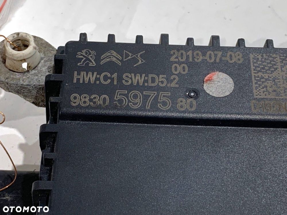 RADAR DISTRONIC  PEUGEOT 508 SW II (FC_, FJ_, F4_) 2018 - 2022 1.5 BlueHDi 130 96 kW [131 KM] olej - 4