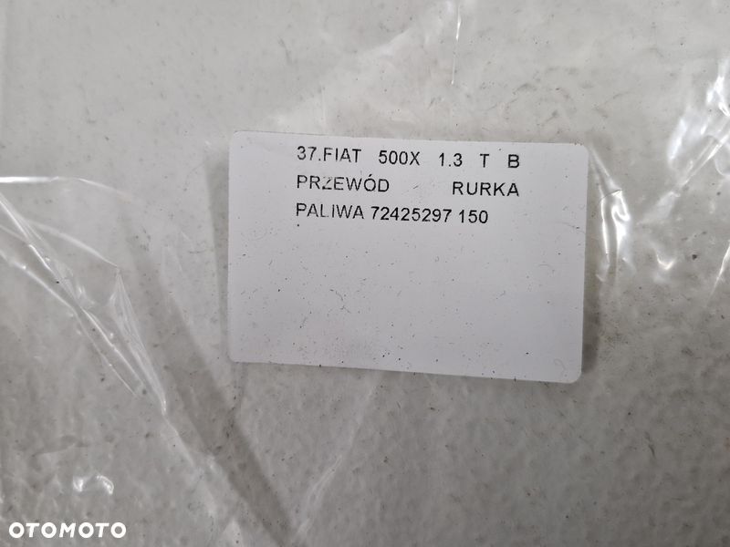 fiat 500x 1.3 t b przewód rurka paliwa 72425297 - 7