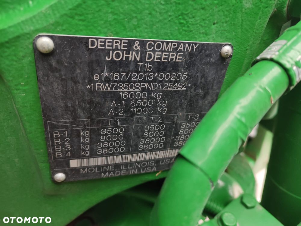 John Deere 7R350 - 13