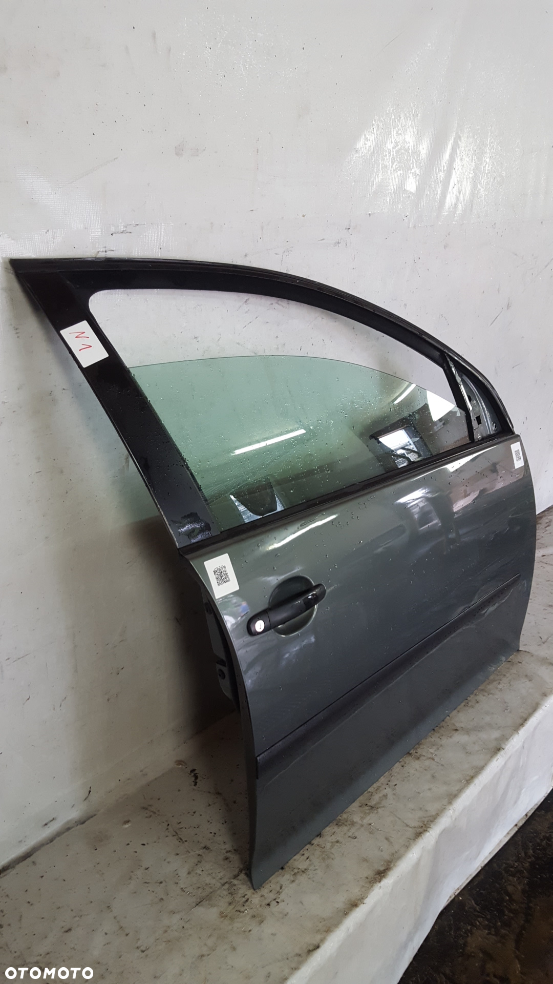 + DRZWI PRZÓD PRZEDNIE PRAWE VW VOLKSWAGEN GOLF 5 V LA7T SZARE - 3