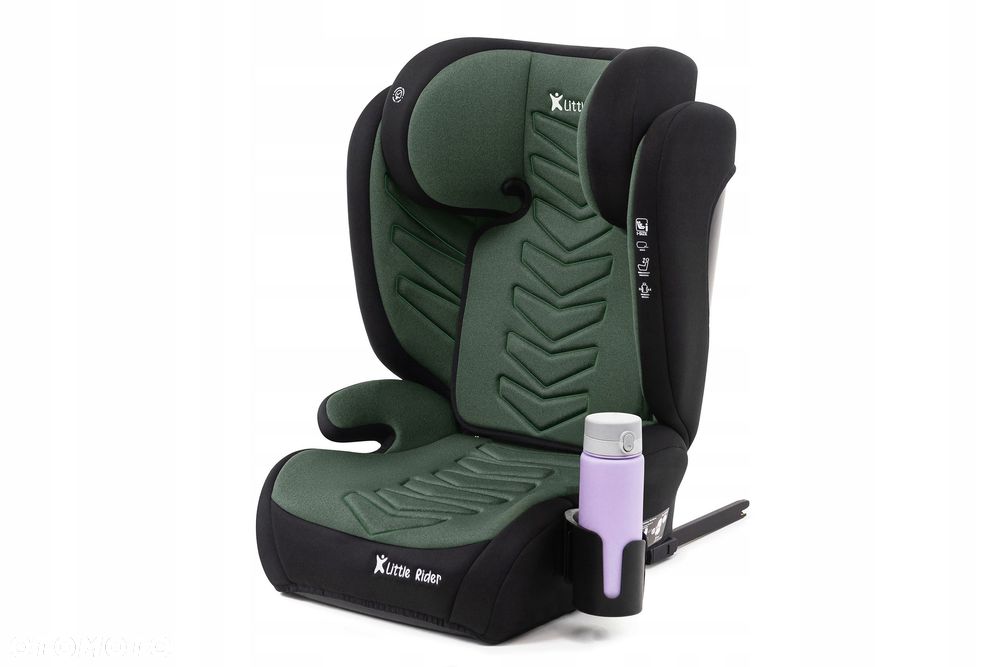 fotelik samochodowy 2w1 podstawka 15-36kg duży r129 +organizer isofix - 6