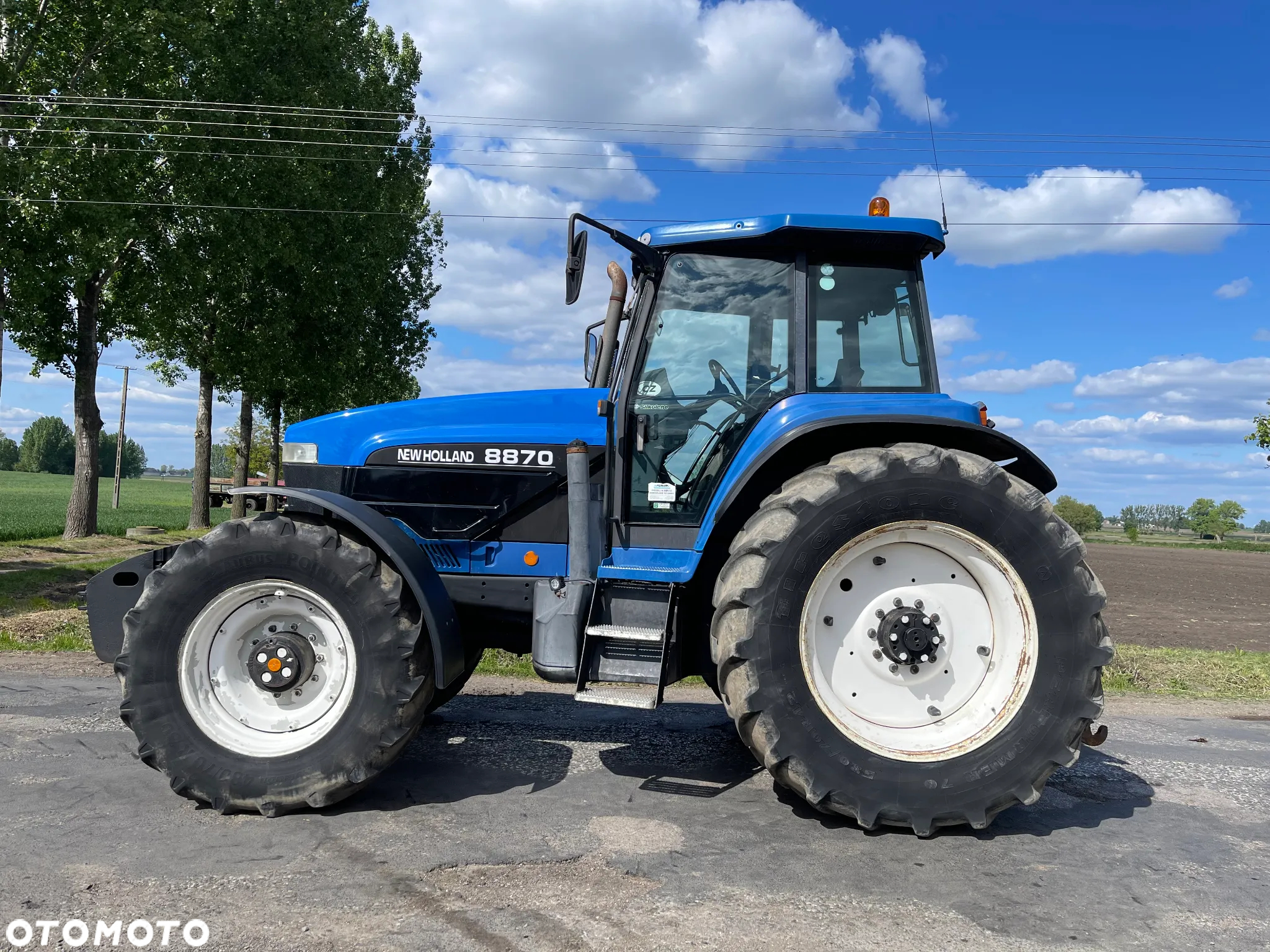 New Holland Ciągnik rolniczy traktor New Holland 8870_Ford 8970_W pełni sprawny_Klimatyzacja,Pneumatyka,Komplet zaczepów i obciążników - 2
