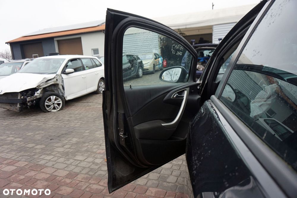 DRZWI PRZEDNIE LEWE ASTRA IV J KOMBI Z41C  CZARNY OPEL 2009-2015 - 8