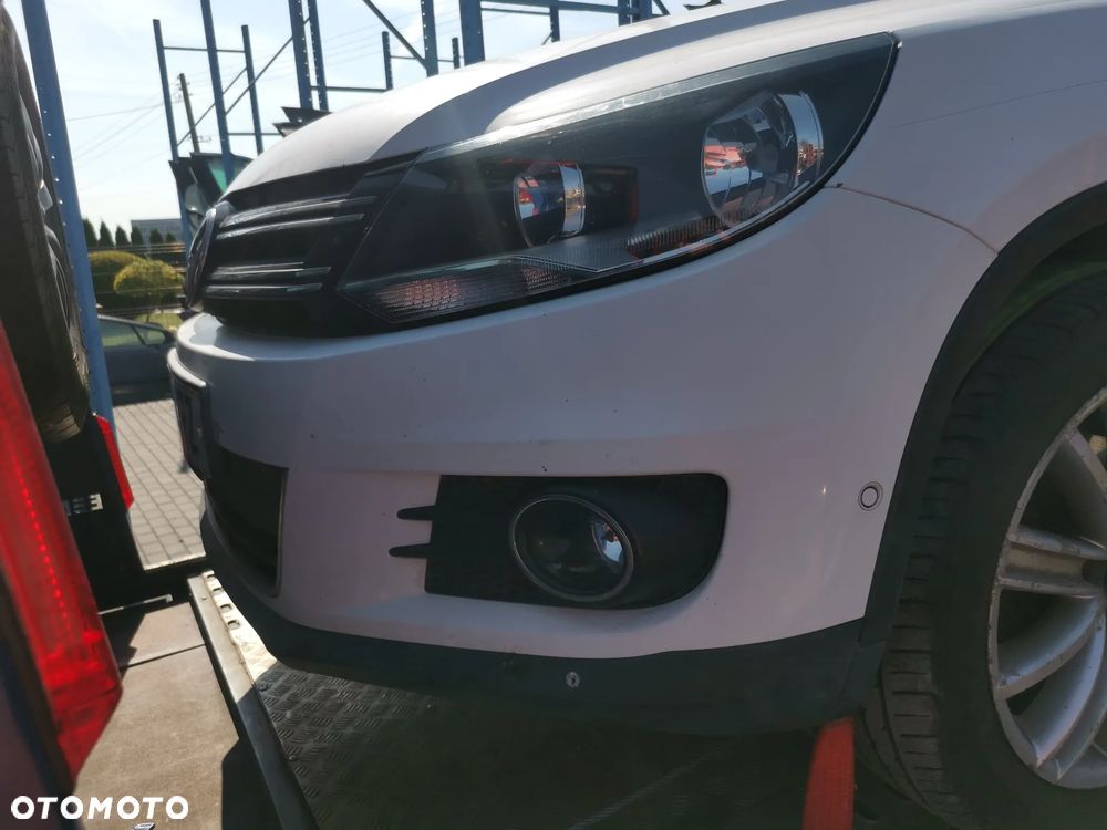 VW Tiguan I Lift LB9A 11-15 Zderzak Maska Błotniki Pas Przedni Przód Kompletny - 7