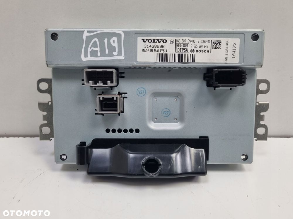 Volvo XC60 S60 II V60 V40 II EKRAN NAWIGACJI Wyświetlacz monitor 31438296 - 2
