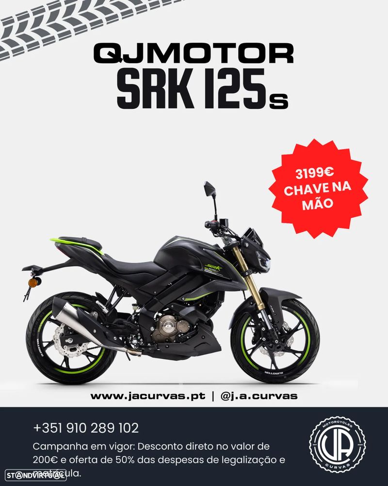 QJ Motor SRK 125S (CAMPANHA EM VIGOR) - 1