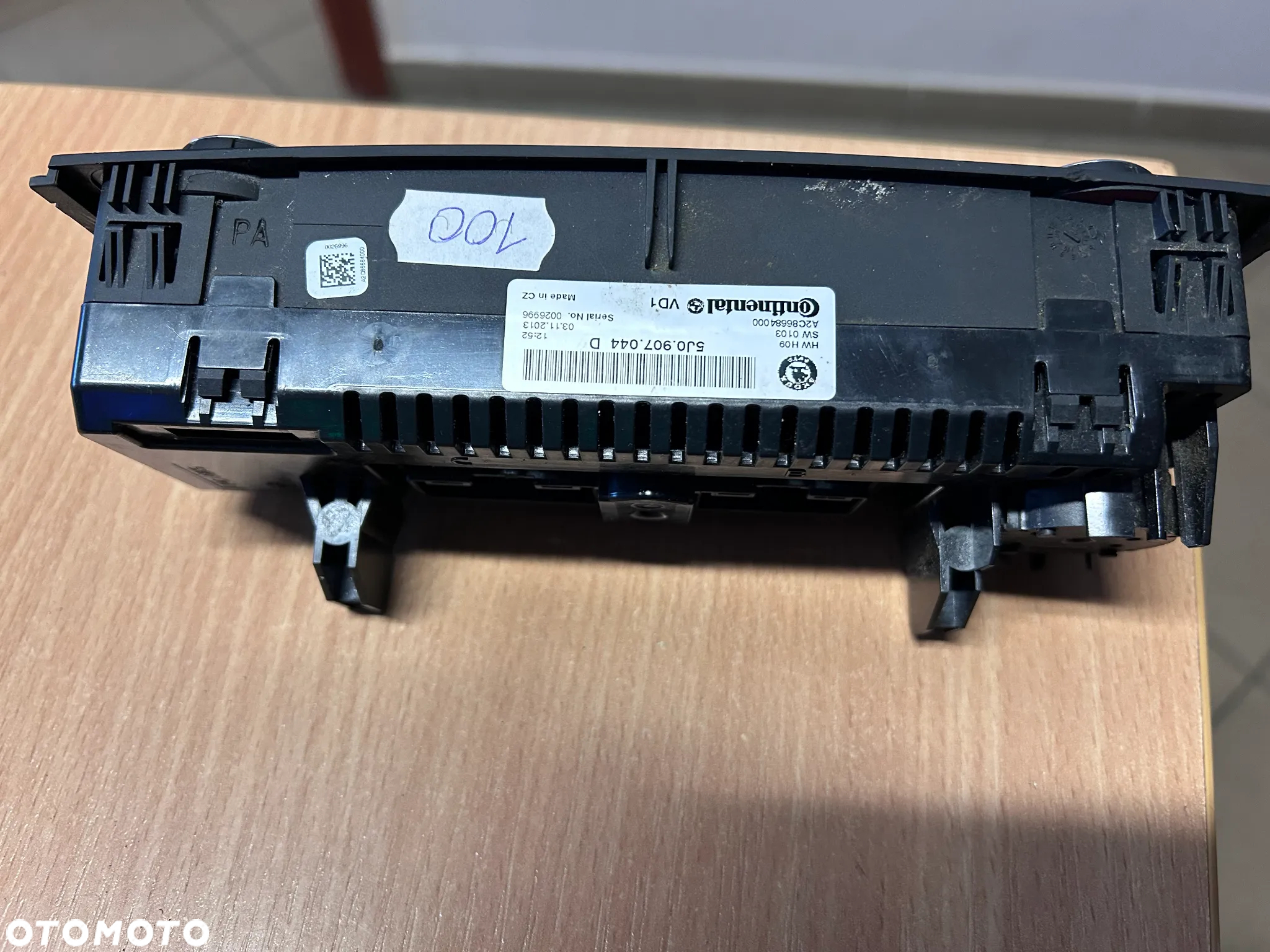 PANEL KLIMATYZACJI SKODA 5J0907044D - 2