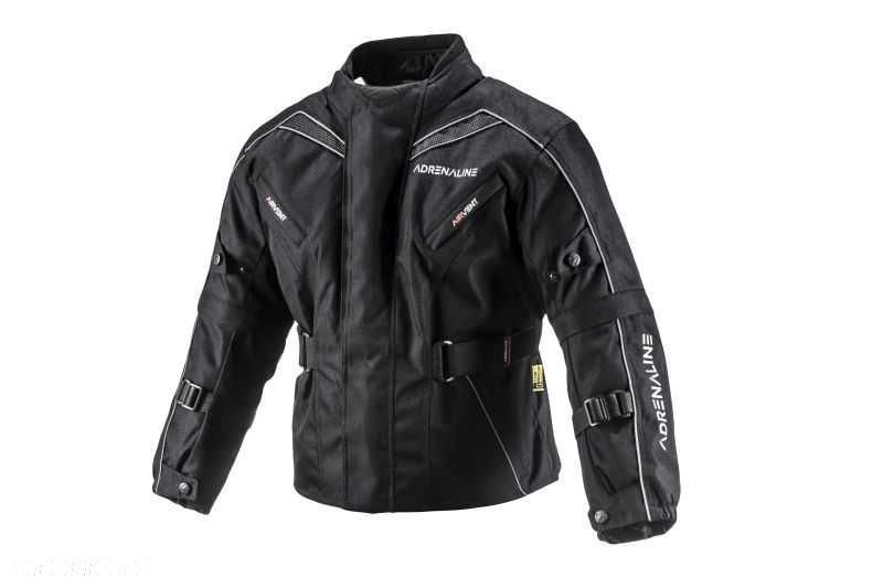 Kurtka motocyklowa dziecięca junior  ADRENALINE KID 2.0 PPE  czarny - 1
