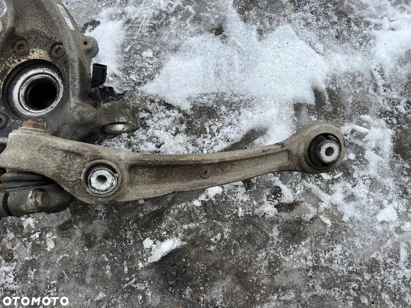 AUDI ZWROTNICA LEWA PRZEDNIA LEWY PRZÓD WAHACZE 4G0407241C 8K0407257ABS - 3