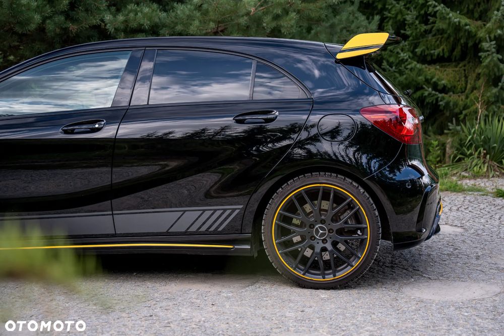 Mercedes-Benz Klasa A AMG 45 4Matic AMG Speedshift 7G-DCT Yellow Night Edition - 10