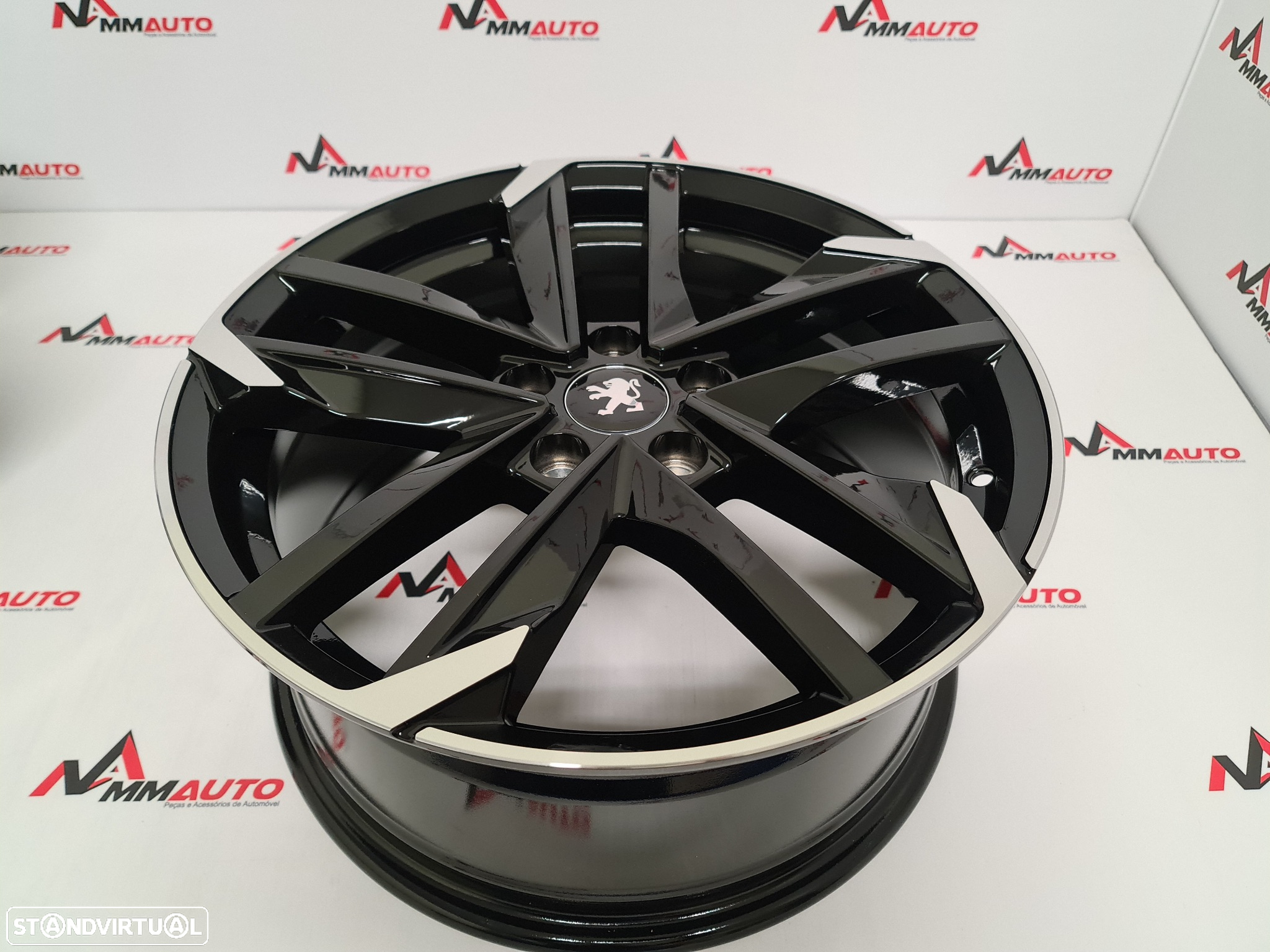 Jantes Look Peugeot 308 GTI Preto Brilho 17 - 5