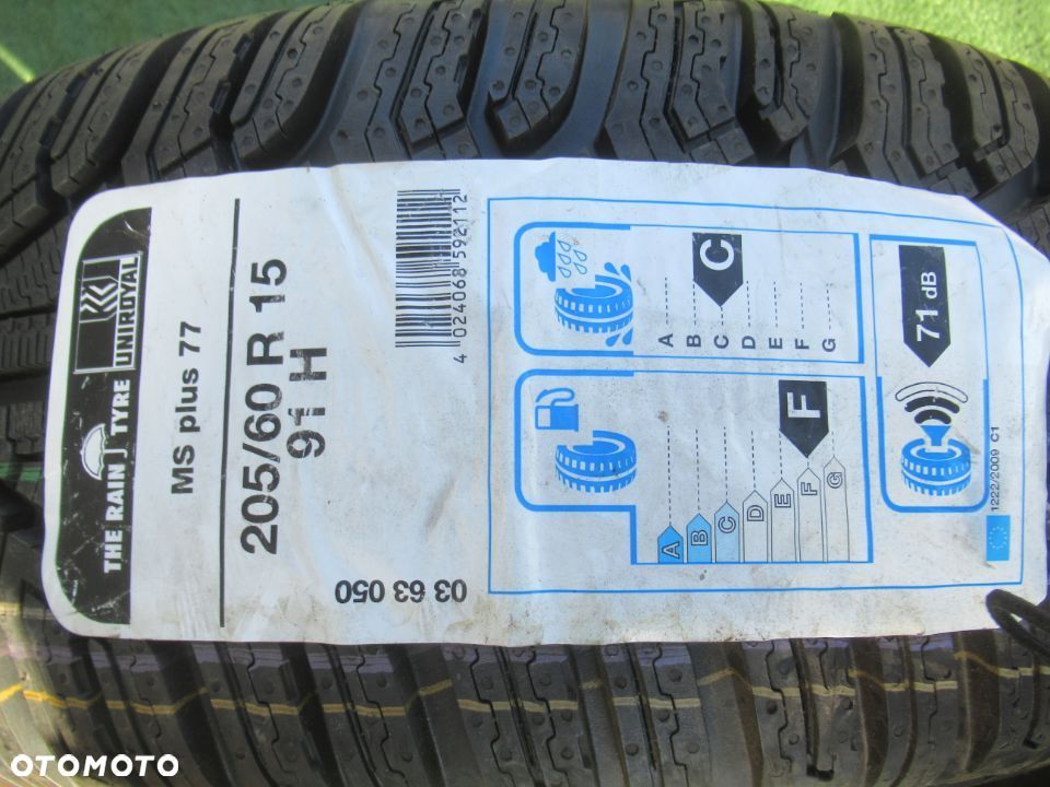 OPONY UNIROYAL MS PLUS 77 205/60 R15 2015 rok - 7