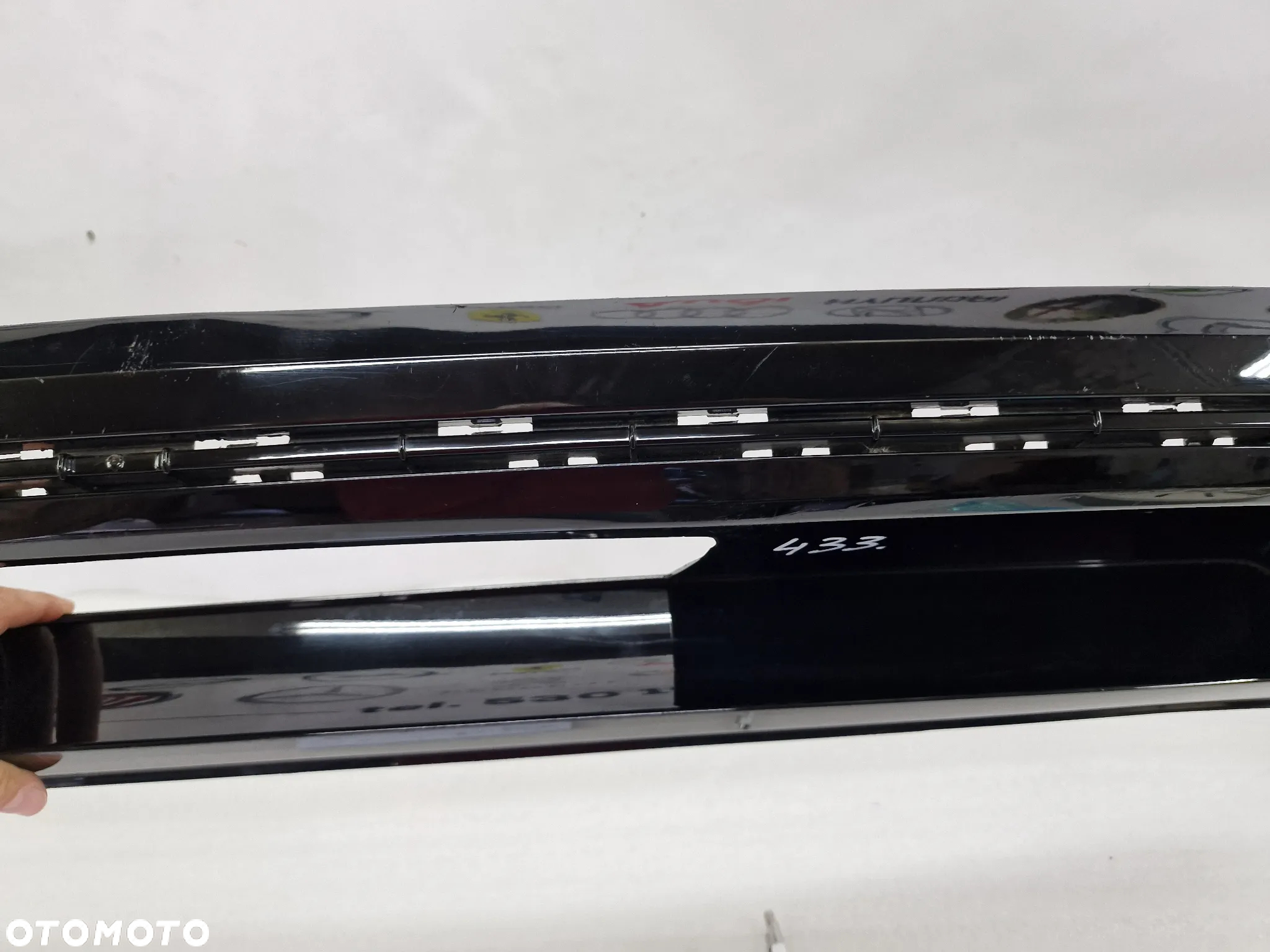 VW TOURAN II 5TA R-LINE 15- DYFUZOR / SPOJLER ZDERZAKA TYLNEGO TYLNIEGO TYŁ POD HAK , NA WYSOKI POŁYSK , NR 5TA807568C , NR AUKCJI DT433 - 5
