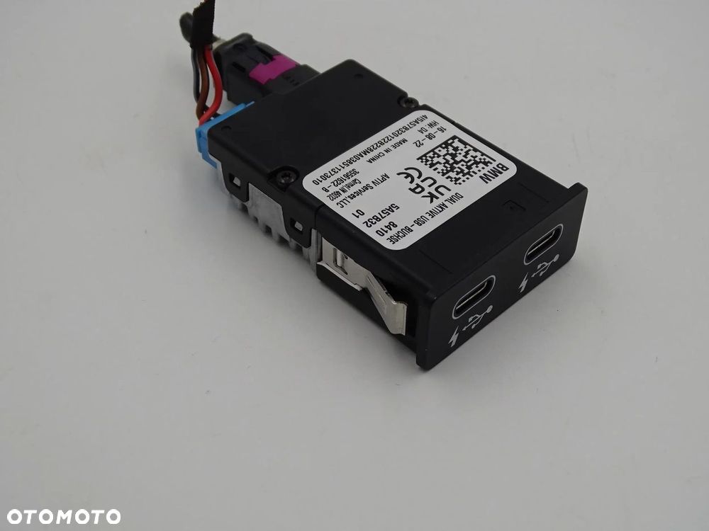 BMW U06 U11 U12 U10 G18 AKTYWNE GNIAZDO ŁADOWANIA PORT USB TYP C - 2