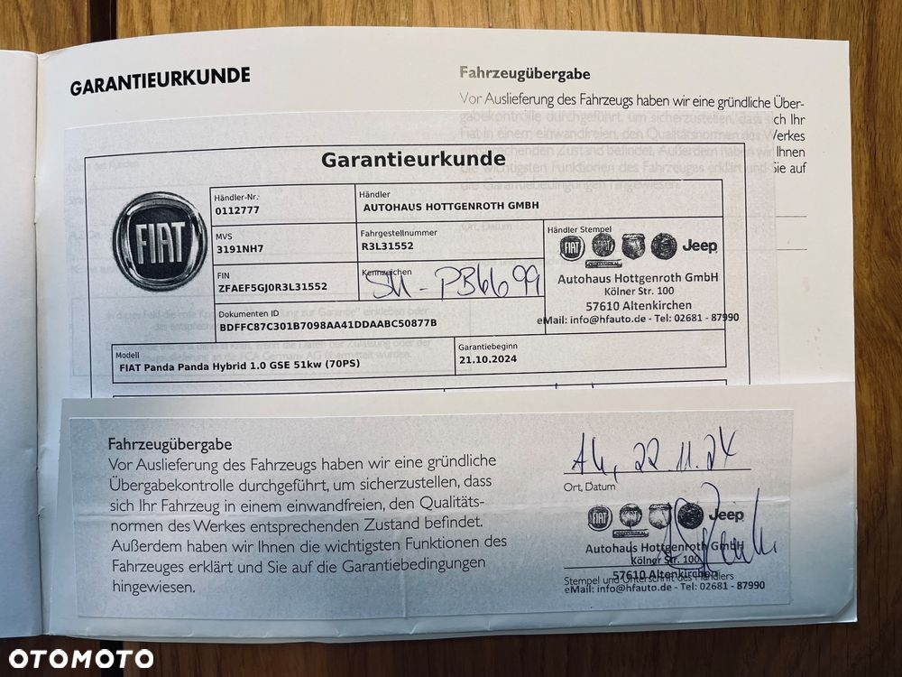 Fiat Panda 1.0 Hybrid Garmin - 36