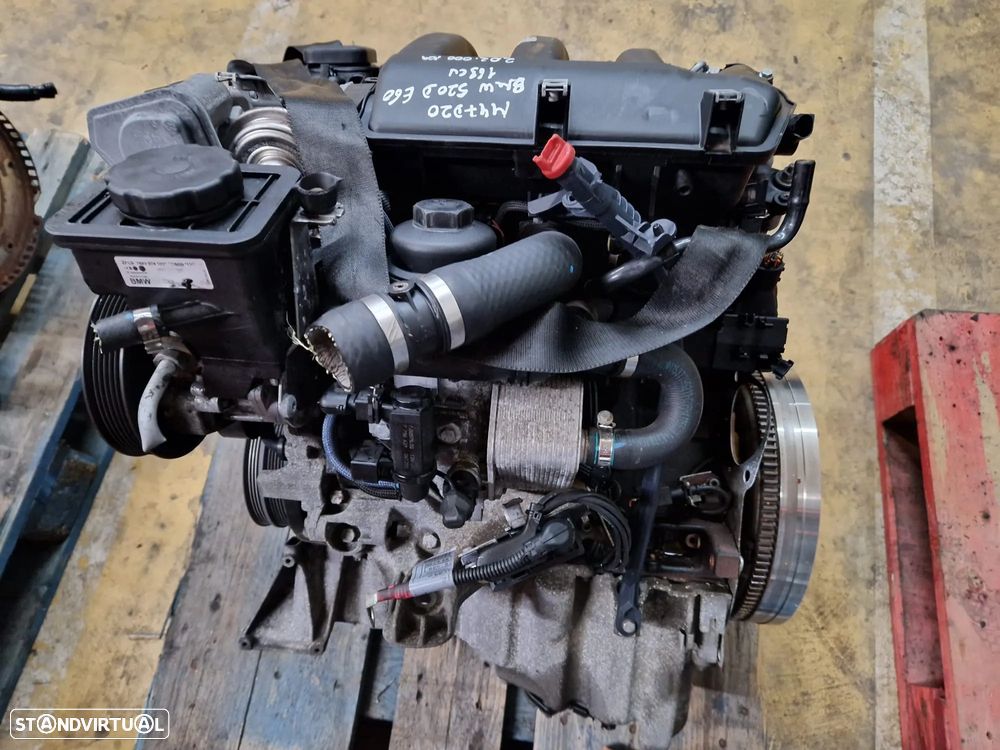 Motor usado M47D20 BMW 520D E60 163CV E61 M47 - 4