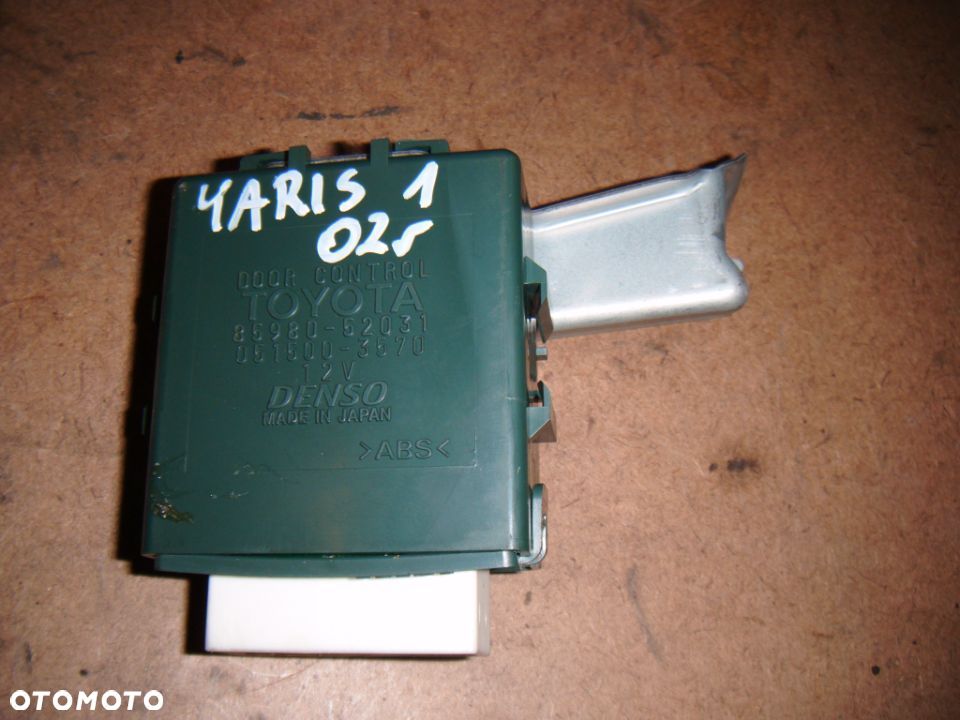 toyota yaris 1 02r moduł centralnego zamka 85980-52031 - 1