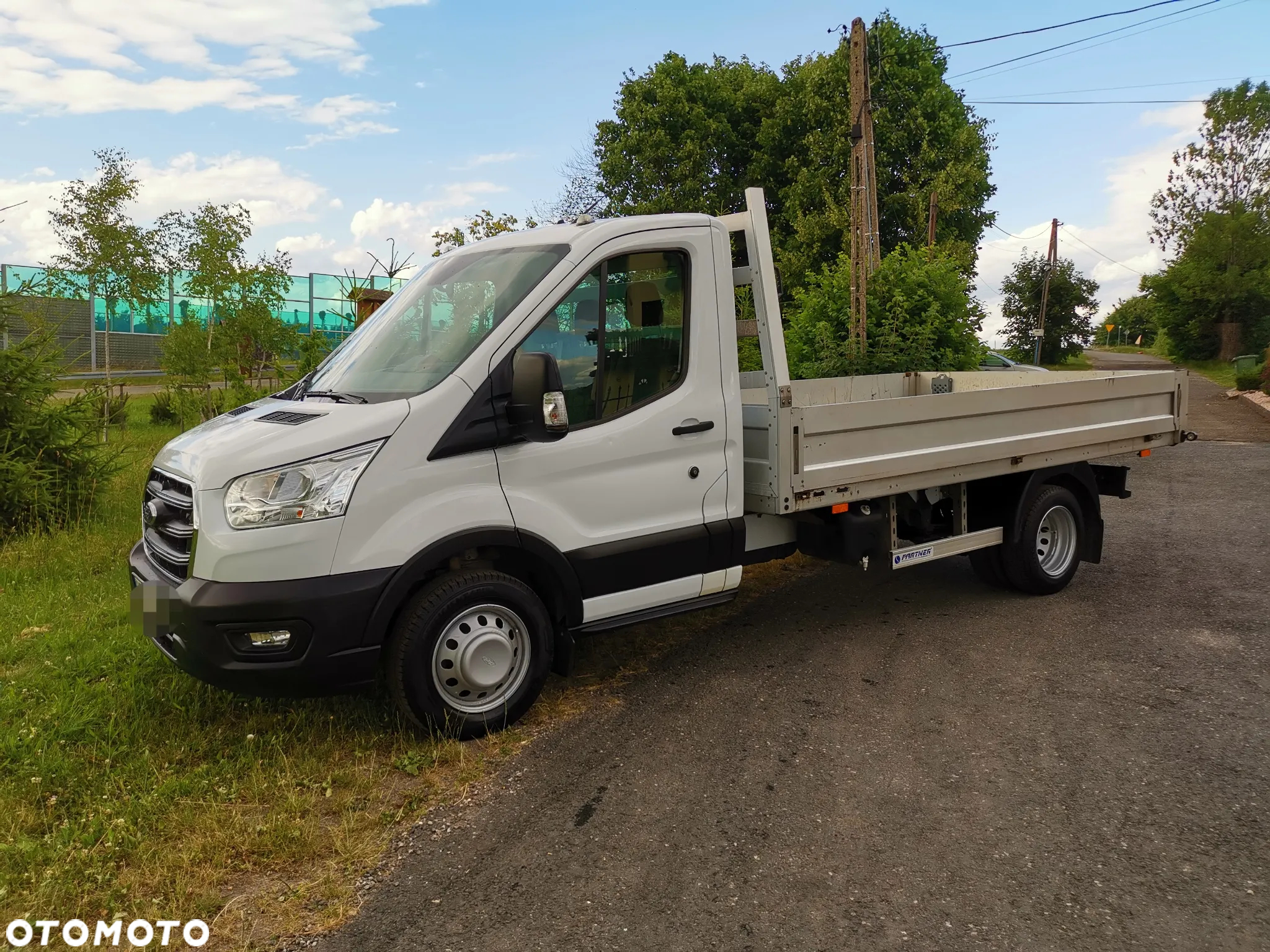 Ford Transit 3.5t  BLIŹNIAKI SKRZYNIA 380CM 1 WŁAŚCICIEL SALON PL! ŁADNY ZOBACZ! WYWROTKA? - 8
