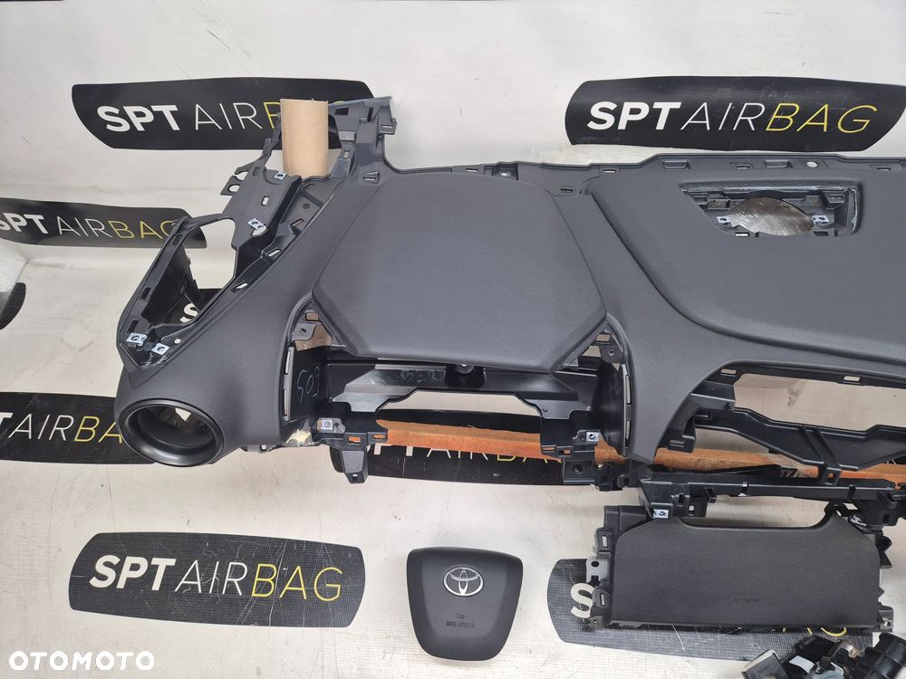 TOYOTA C-HR CHR II 2 DESKA ROZDZIELCZA KONSOLA KOKPIT PULPIT PODUSZKI AIRBAG AIR BAG PASY KURTYNY KIT SET - 2